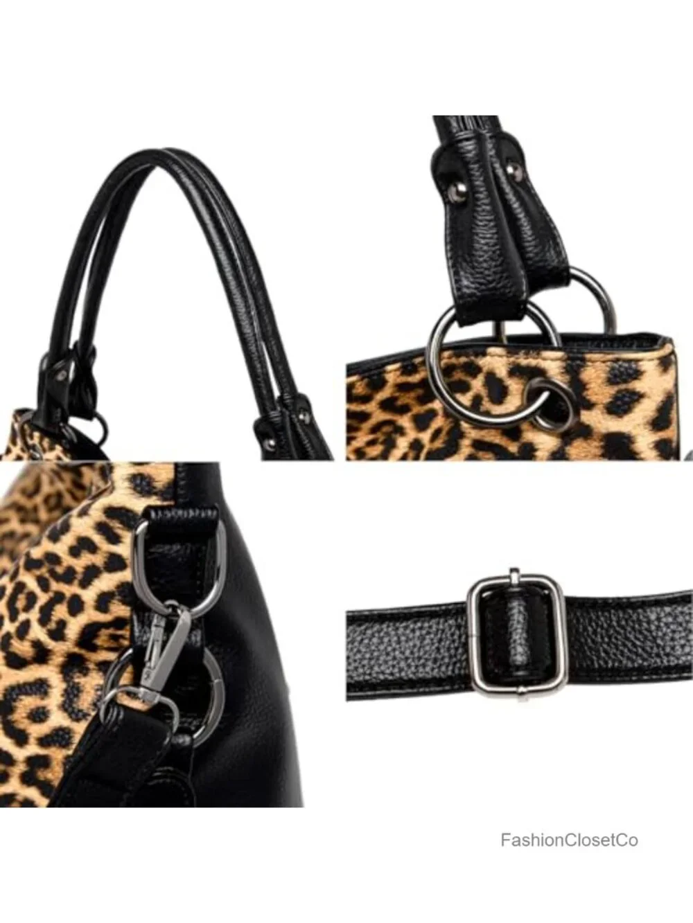 Vegan Leather Hobo Bag for Women Large Faux Leather Tote Shoulder Purse